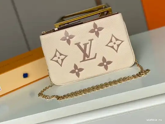 WIS POCHETTE ZIP VUITTON LOUIS DOUBLE 0425